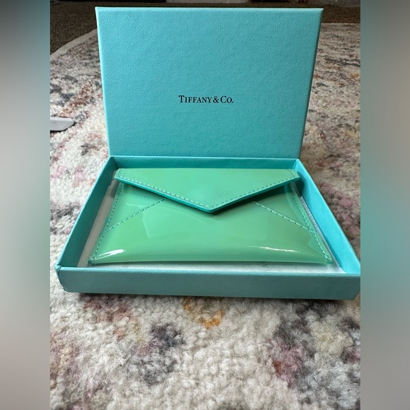 Tiffany & Co. Jewelry - TIFFANY & Co. LEATHER ENVELOPE with box  & tissue paper💎Authentic